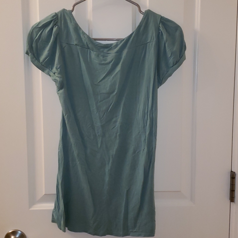 Soft Blue Tee - Picture 2 of 4